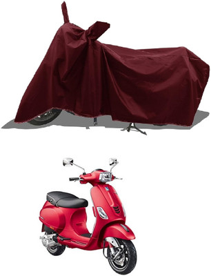 DeepShakshi AUTOMOTIVE Two Wheeler Cover for Yamaha(Ray-ZR 125FI BS6, Maroon)