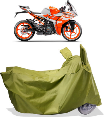 Amexride Two Wheeler Cover for KTM(RC 200 BS6, Maroon)