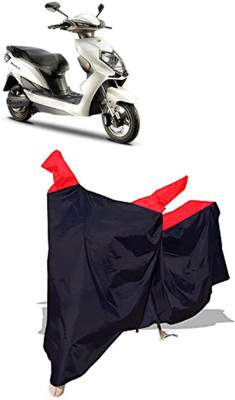 Amexride Two Wheeler Cover for Evolet(Derby, Black)