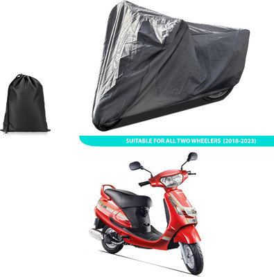 PAGORA Two Wheeler Cover for Mahindra(Duro DZ, Grey)