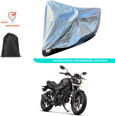CODOKI Waterproof Two Wheeler Cover for Hero(Xtreme 160 R, Silver)