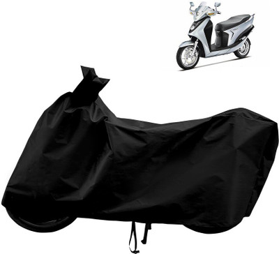 Horseyaart Waterproof Two Wheeler Cover for Hero(Leap Hybrid SES, Black)