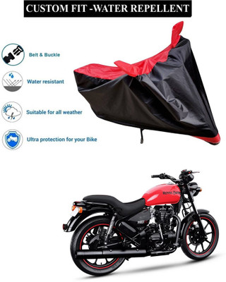 PAGORA Waterproof Two Wheeler Cover for Royal Enfield(Thunderbird 350, Red)