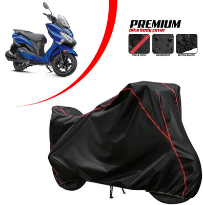 PAGORA Waterproof Two Wheeler Cover for Suzuki(Burgman Street 125, Black)