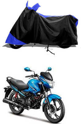 GROFATIK Two Wheeler Cover for Hero(Glamour i3s BS6, Blue)