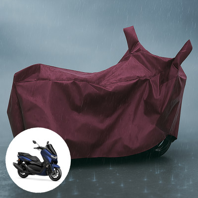PAGORA Waterproof Two Wheeler Cover for Yamaha(NMax 155, Maroon)