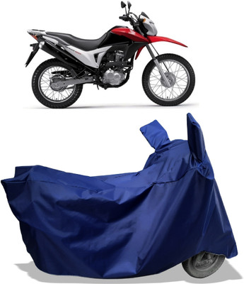 Amexride Two Wheeler Cover for Honda(NXR 160, Blue)