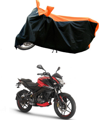 AESTRYD Two Wheeler Cover for Bajaj(Pulsar NS-160 BS6, Orange)