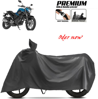 smwzxyu Waterproof Two Wheeler Cover for Bajaj, Hero, Honda, TVS, Ola(Black)