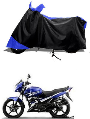 GROFATIK Two Wheeler Cover for Yamaha(Gladiator Graffitti, Blue)