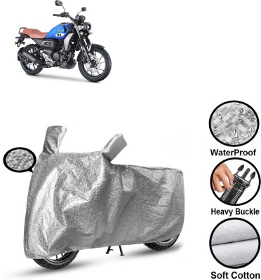 GOSHIV-car and bike accessories Waterproof Two Wheeler Cover for Yamaha(FZ-S Fi Version 3.0 BS6, Silver)