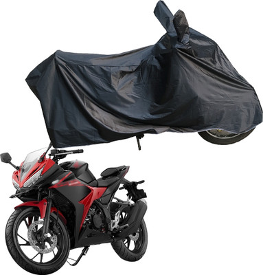 Motodreka Waterproof Two Wheeler Cover for Honda(CBR 150R, Black)