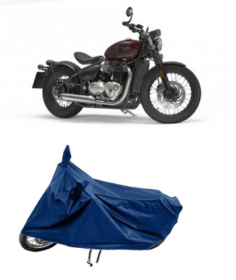 SPECTUS Two Wheeler Cover for Triumph(Bonneville Bobber BS6, Blue)