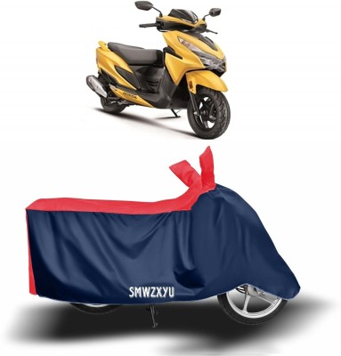 smwzxyu Waterproof Two Wheeler Cover for Honda(Grazia, Blue, Red)