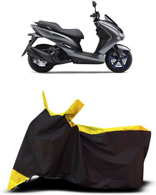 VESMEI Two Wheeler Cover for Yamaha(Majesty S 155 maxi BS6, Yellow)