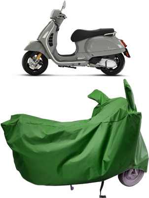 Amexride Two Wheeler Cover for Vespa(GTS 300 BS6, Maroon)