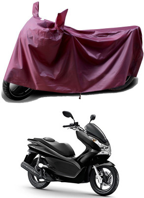 THE REAL ARV Waterproof Two Wheeler Cover for Honda(PCX 125, Maroon)