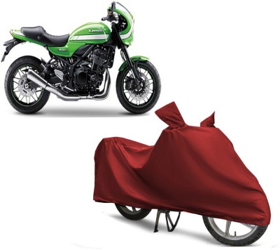 EGAL Waterproof Two Wheeler Cover for Kawasaki(Z900 RS Cafe Racer, Maroon)