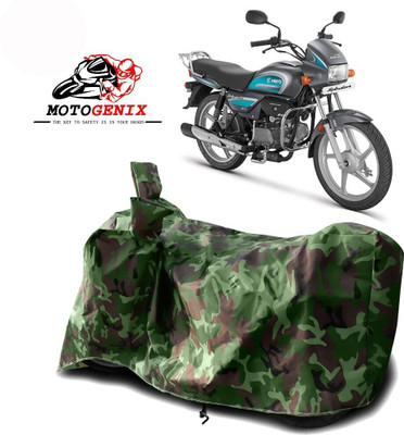 MOTOGENIX Waterproof Two Wheeler Cover for Hero(MotoCorp Splendor Plus, Green)
