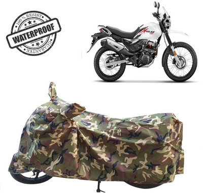 ROYAL AUTO MART Waterproof Two Wheeler Cover for Hero(Xpulse 200T, Green, Multicolor)