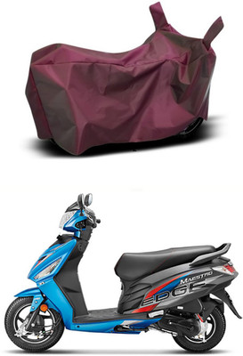 Mdstar Waterproof Two Wheeler Cover for Hero(Maestro Edge, Maroon)