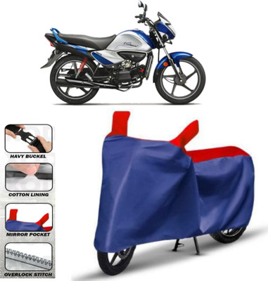 WMIZEXA Two Wheeler Cover for Hero(Splendor I Smart, Red)
