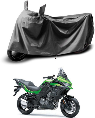 Gali Bazar Waterproof Two Wheeler Cover for Kawasaki(Grey)