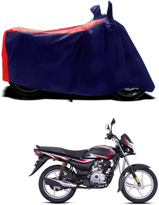 PAGORA Waterproof Two Wheeler Cover for Bajaj(Platina 100 DTS-i, Red)