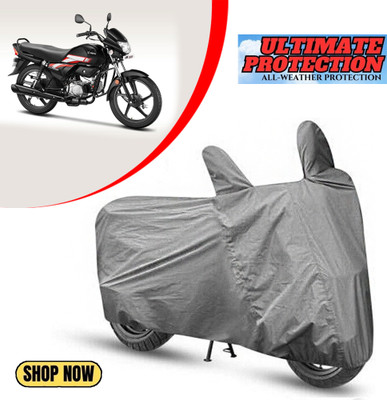 PAGORA Waterproof Two Wheeler Cover for Hero(HF Dawn, Grey)