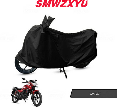 smwzxyu Waterproof Two Wheeler Cover for Honda(SP 125, Black)