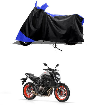 GROFATIK Two Wheeler Cover for Yamaha(MT 07 BS6, Blue)