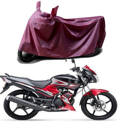 THE REAL ARV Waterproof Two Wheeler Cover for Yamaha(Gladiator SS, Maroon)