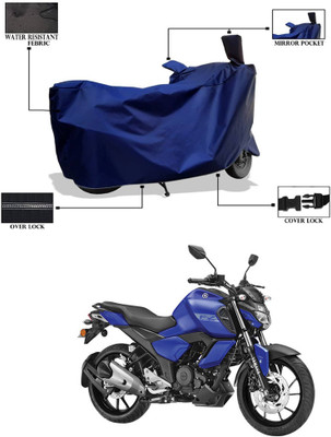 CODOKI Waterproof Two Wheeler Cover for Yamaha(FZ-S Fi Version 3.0, Blue)