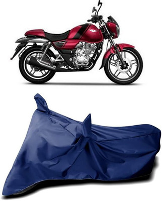 AASHTIK MART Two Wheeler Cover for Bajaj(V15, Blue)