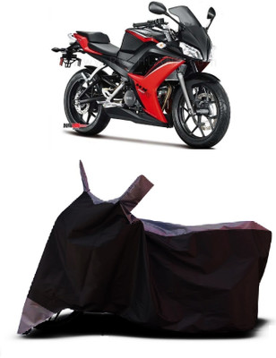 VESMEI Two Wheeler Cover for Hero(Karizma ZMR, Grey)