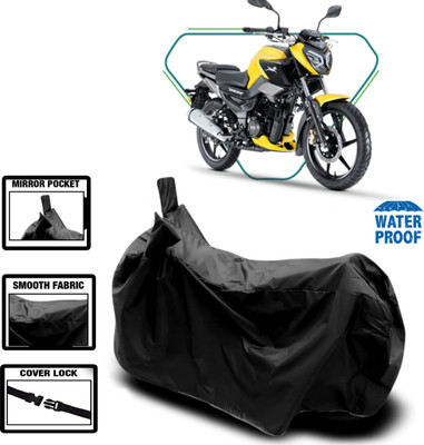 HWSXQAE Waterproof Two Wheeler Cover for TVS(Black)
