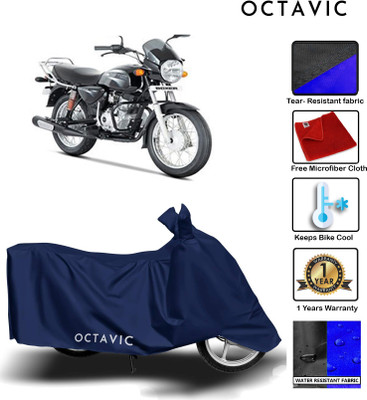 octavic Waterproof Two Wheeler Cover for Bajaj(Boxer, Blue)