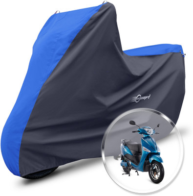Neodrift Two Wheeler Cover for Hero(Electric Optima, Blue, Black)