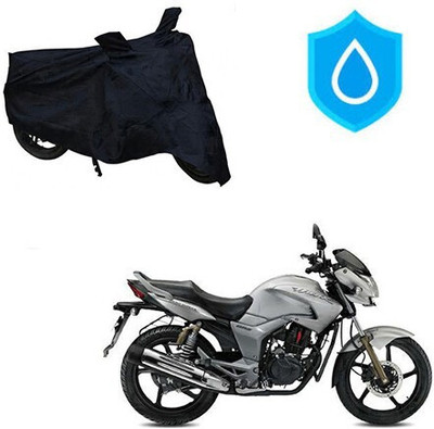 DeepShakshi AUTOMOTIVE Waterproof Two Wheeler Cover for Hero(Hunk, Black)
