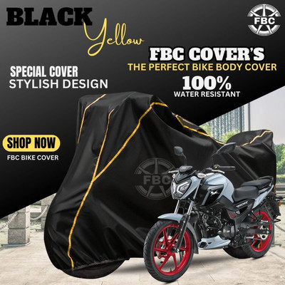 AutoGalaxy Waterproof Two Wheeler Cover for TVS(Raider, Black)