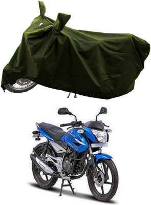 GROFATIK Two Wheeler Cover for Bajaj(XCD 135, Green)