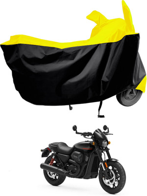 Amexride Two Wheeler Cover for Harley Davidson(Street Rod, Multicolor)