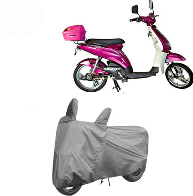 DeepShakshi AUTOMOTIVE Waterproof Two Wheeler Cover for Avon(E Lite, Grey)