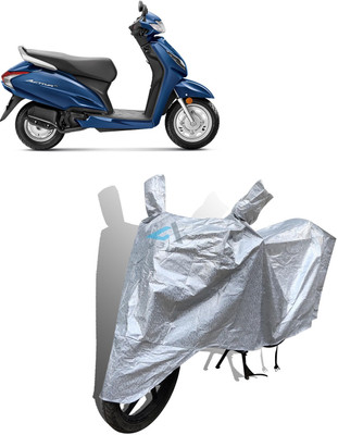 Y3H Waterproof Two Wheeler Cover for Honda(Activa 4G, Silver)