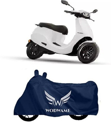 SK AUTO Waterproof Two Wheeler Cover for Ola(Scooty, Blue)
