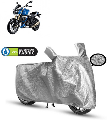 CODOKI Waterproof Two Wheeler Cover for Mahindra(MOJO XT 300, Silver)