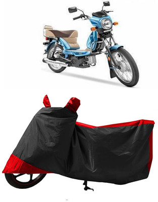 GROFATIK Two Wheeler Cover for TVS(Heavy Duty BS6, Red)