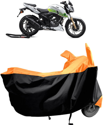 Amexride Two Wheeler Cover for TVS(Apache RTR 200 Fi E100, Multicolor)