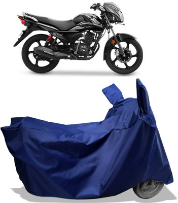 Amexride Two Wheeler Cover for TVS(Victor New, Blue)