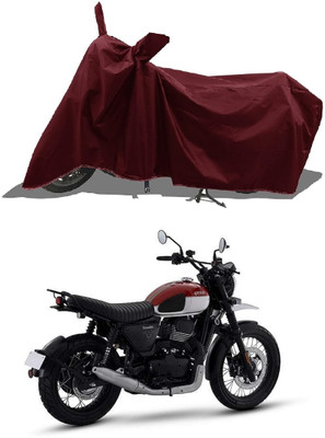 MWBB Waterproof Two Wheeler Cover for Yamaha(SZ-RR, Maroon)